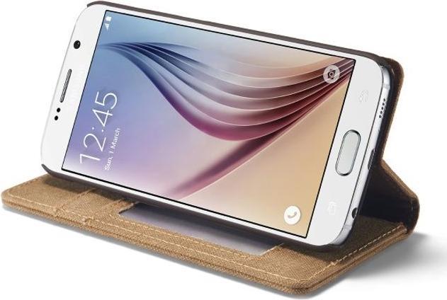 Produktbild Caseme Stylische Leder Hülle (Samsung Galaxy S6)
