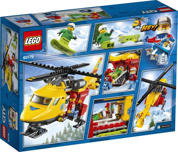 Produktbild LEGO Rettungshubschrauber (60179, LEGO City)