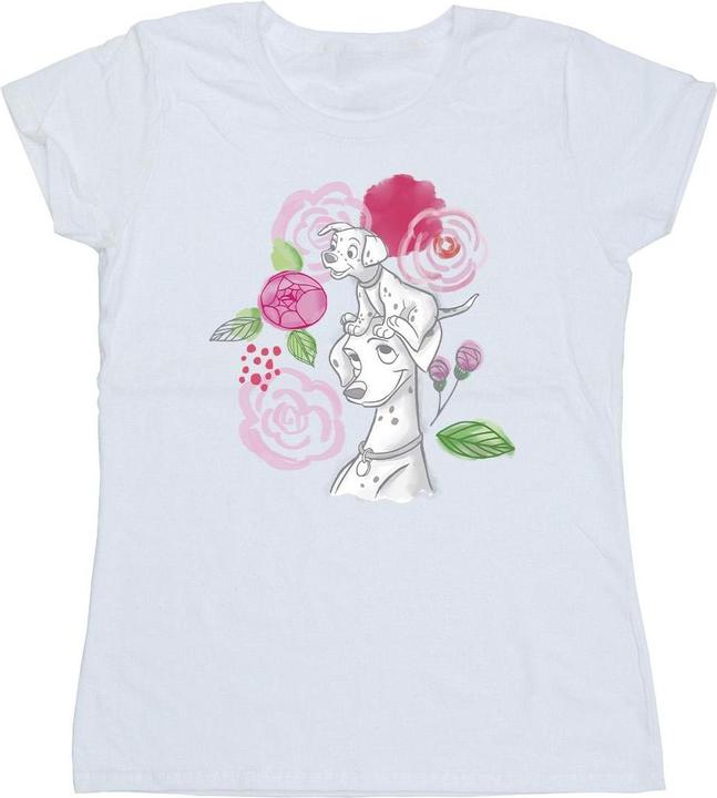 Disney 101 Dalmatians Flowers TShirt (S)