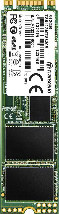 Productafbeelding Transcend 830S (512 GB, M.2 2280)