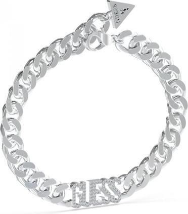 Actual product image Guess Arm Party JUBB04222JWRH timeless steel bracelet - Length: 21 cm (21 cm, Steel)