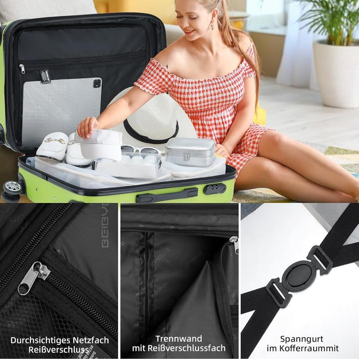 Produktbild Beibye Hartschalen-Trolley (45 l, Handgepäck (bis 50l))