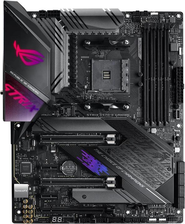 Image du produit ASUS Rog Strix X570-E Jeux (AM4, AMD X570, ATX)