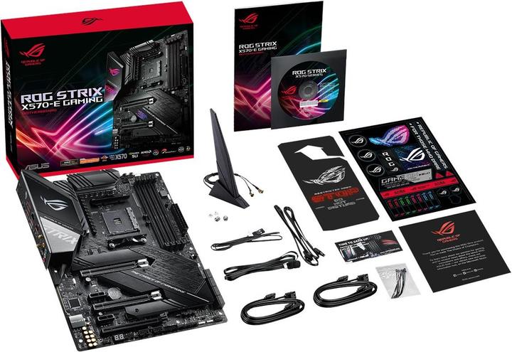 Image du produit ASUS Rog Strix X570-E Jeux (AM4, AMD X570, ATX)