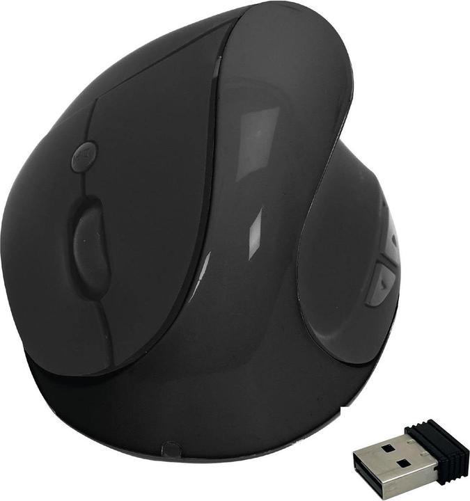 Actual product image Be Mix Wireless computer mouse with vertical and ergonomic grip (Wireless)