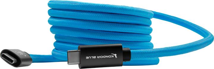 Produktbild Kondor Blue THUNDERBOLT 4 USB 4.0 TYPE C CABLE BLAZING 40G SPEEDS 5A 100W STRAIGHT 6 FT (1.83 m, USB 4.0)