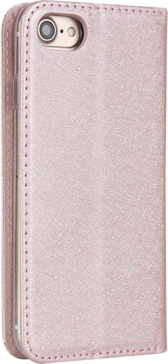 Immagine prodotto Cover-Discount iPhone SE / 8 / 7 - Custodia Flip con texture seta rosa (Apple iPhone 7, Apple iPhone 8)