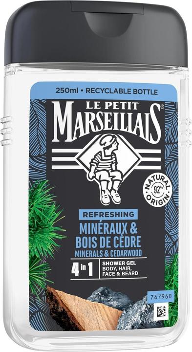Le Petit Marseillais Mineral und Zeder (250 ml)