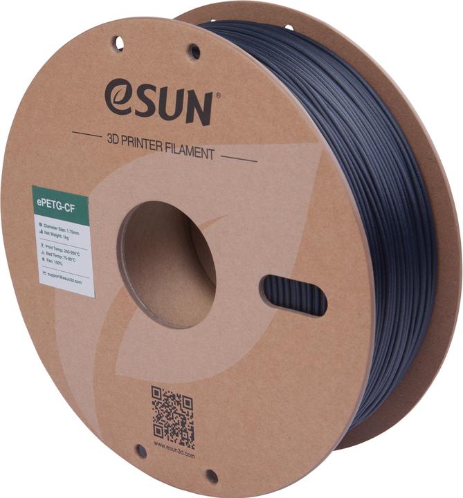 Produktbild eSUN ePETG-CF Carbon Blau Filament 1.75mm 1Kg (PETG, 1.75 mm, 1000 g, Blau)