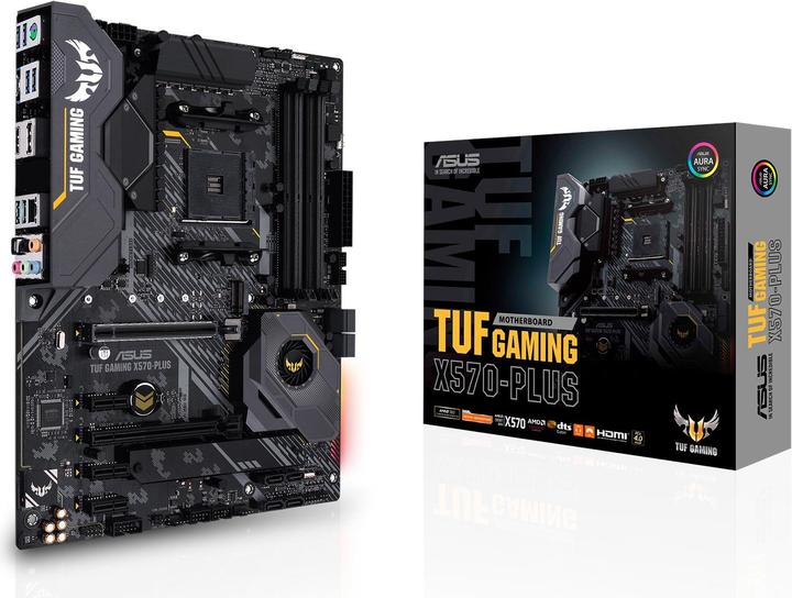 Actual product image ASUS TUF Gaming X570-Plus (AM4, AMD X570, ATX)