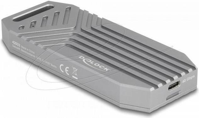 Immagine prodotto Delock M.2 NVMe SSD Gehäuse USB 40 Gbps - werkzeugfrei (M.2 2280)