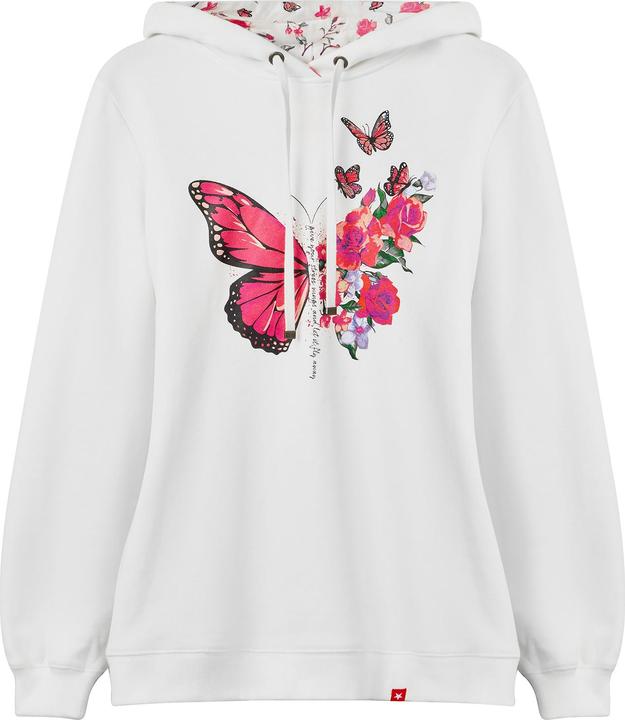 Joe Browns Lightweight Butterfly Graphic Hoodie