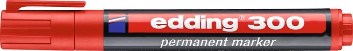 Image du produit Edding Marqueur permanent 300 (Rouge, 3 mm, 1 x)