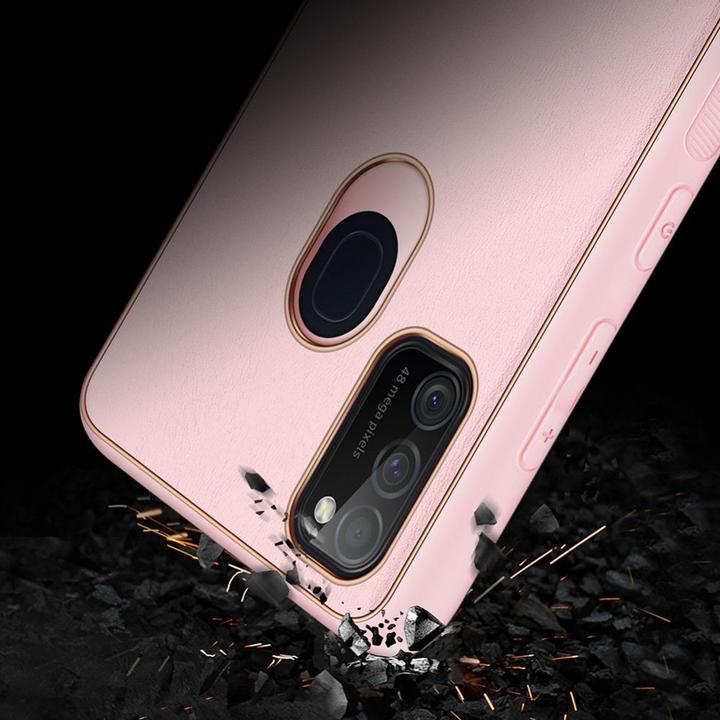 Produktbild Dux Ducis Yolo elegant case made of soft TPU and PU leather for Samsung Galaxy M30s pink (Samsung Galaxy M30s)
