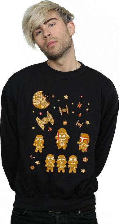 Actual product image Star Wars Mens Gingerbread Empire Sweatshirt (4XL)