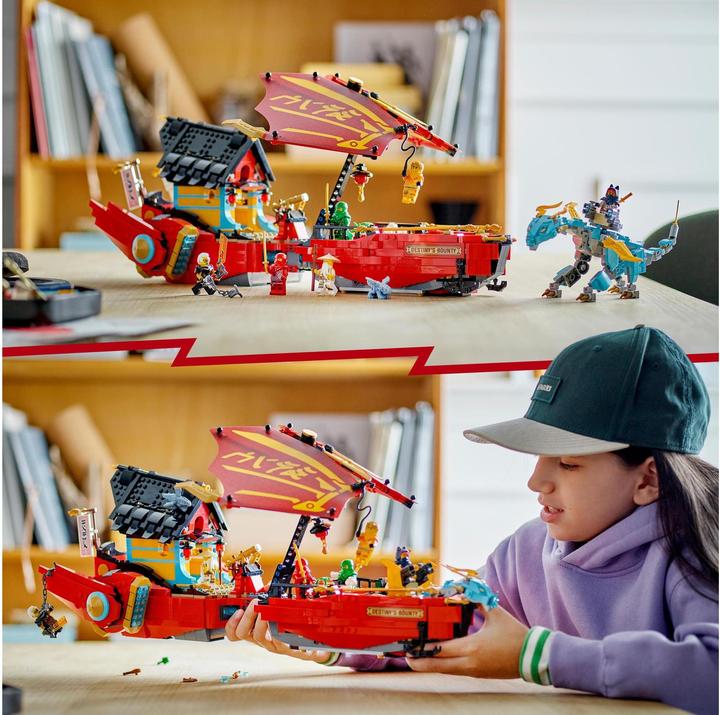 Produktbild LEGO Ninja-Flugsegler im Wettlauf mit der Zeit (71797, LEGO Ninjago)