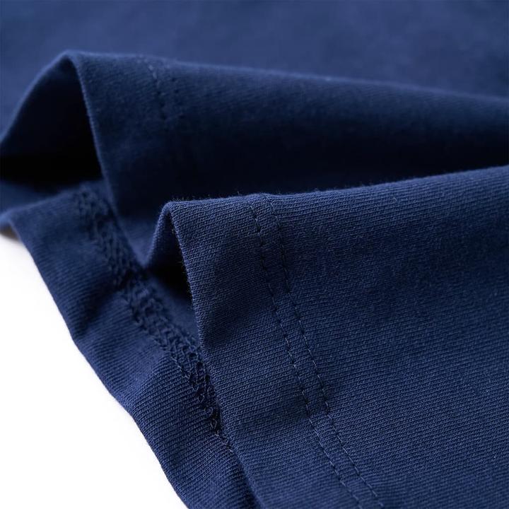 Immagine prodotto VidaXL Maglietta da bambino blu navy 128,Materiale: 95 % cotone. 5 (128)