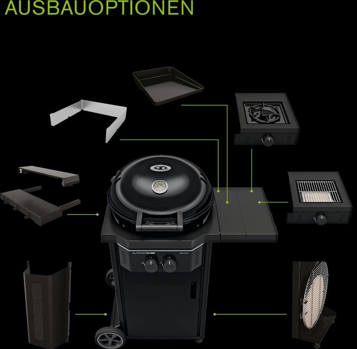 Actual product image Outdoorchef Davos 570 G Pro (9.50 kW)