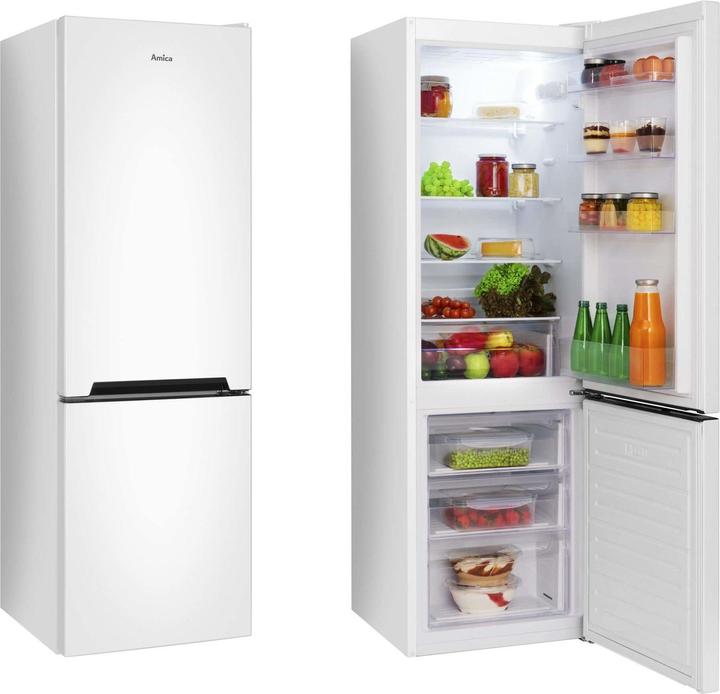 Image du produit Amica Combiné réfrigérateur-congélateur KGCL 387 115 W l x h x p 54 x 170 x 59.5 cm partie (268 l)