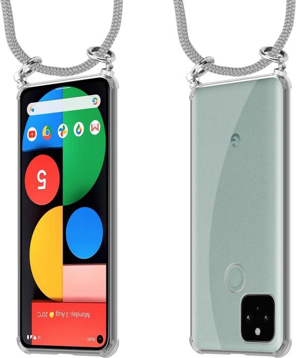 Produktbild Cadorabo TPU Handy Kette SILBER Cover