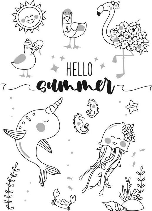 Actual product image Folia Window pictures Templates (Multicoloured, 6 x)