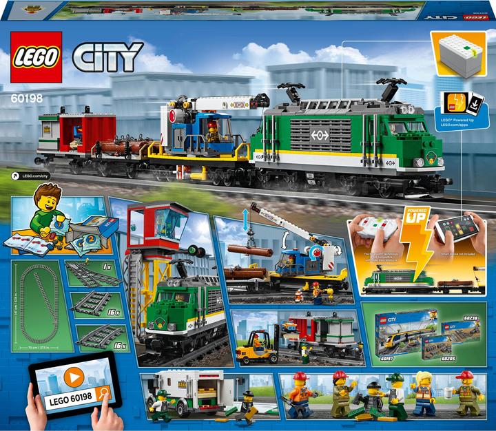 LEGO Freight train (60198, LEGO City, LEGO Powered UP)