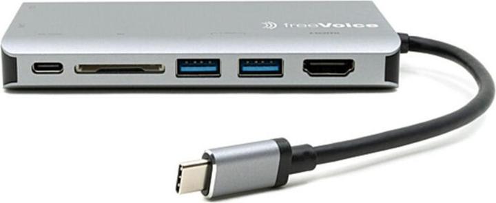 Actual product image FreeVoice Portable Docking Station (USB-C) (USB-C, 1 Ports)