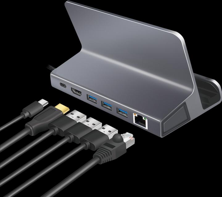 Produktbild LogiLink UA0408 (USB-C, 6 Ports)