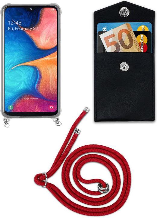 Produktbild Cadorabo TPU Handy Kette SILBER Cover