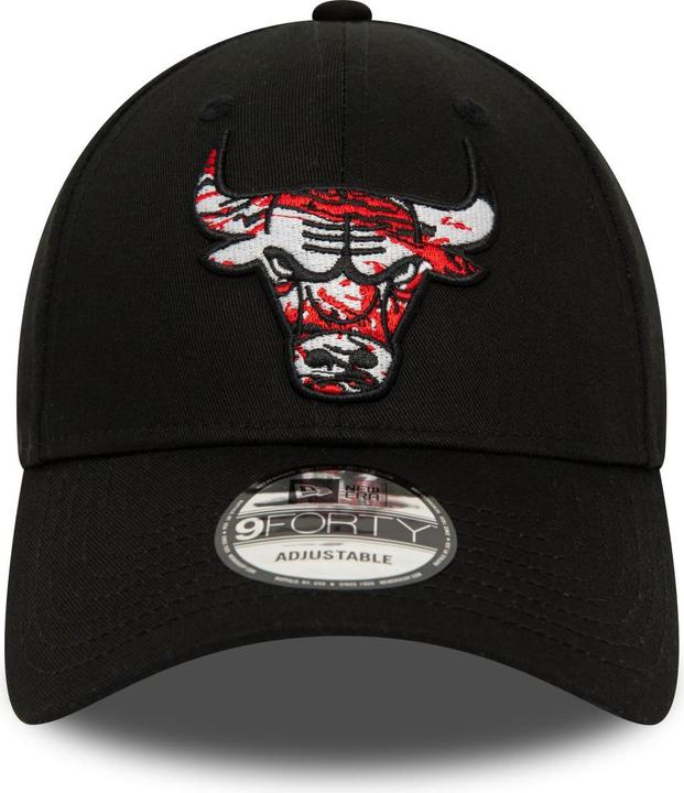 Actual product image New Era 9Forty Strapback Cap - Infill Chicago Bulls