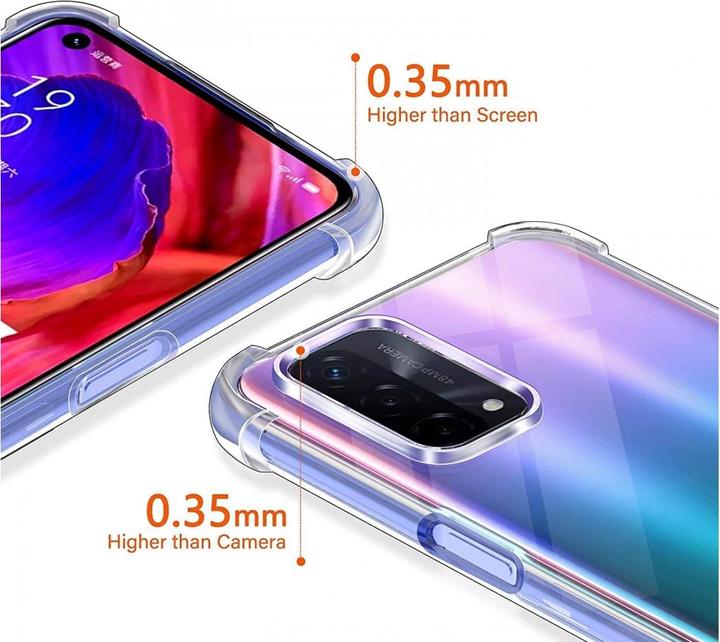 Immagine prodotto Screenguard Oppo A54 5G Custodia Crystal Soft Airbag Bumper (Oppo A54 5G)