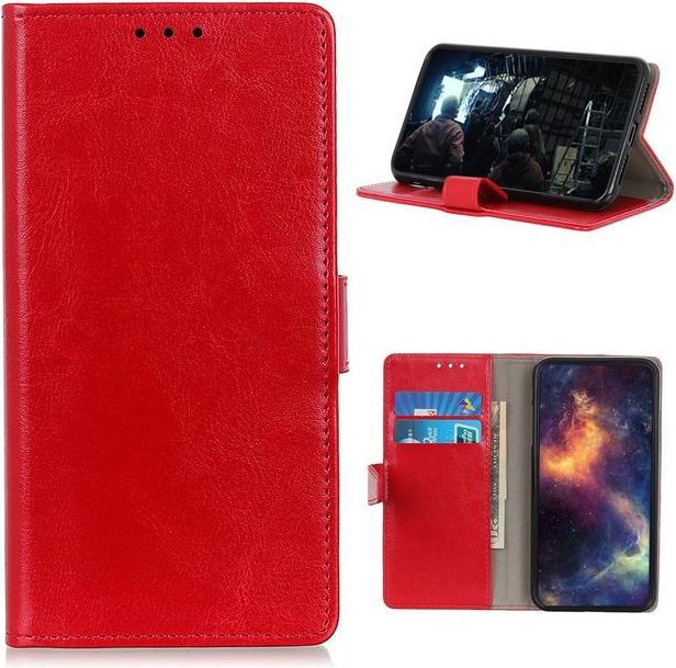 Actual product image MU Classic Crazy Horse Leather Bookcover Series (Samsung Galaxy A42 5G)