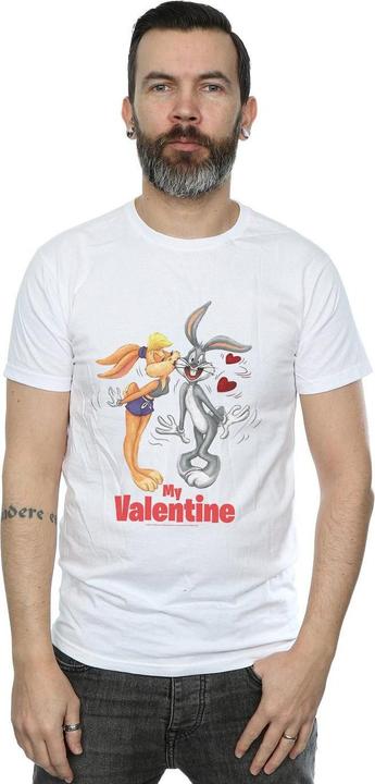 Immagine prodotto Looney Tunes Bugs Bunny And Lola Valentine's Day Maglietta Uomo (S)