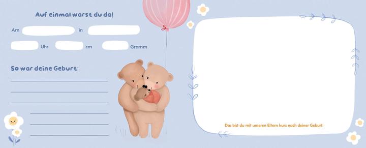Actual product image Memory album for siblings