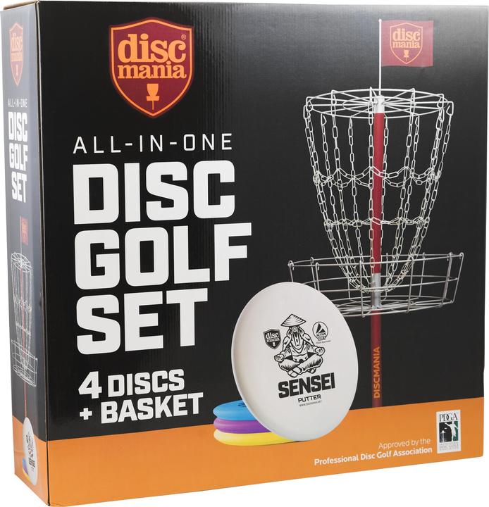 Actual product image Discmania Discgolf target with discs