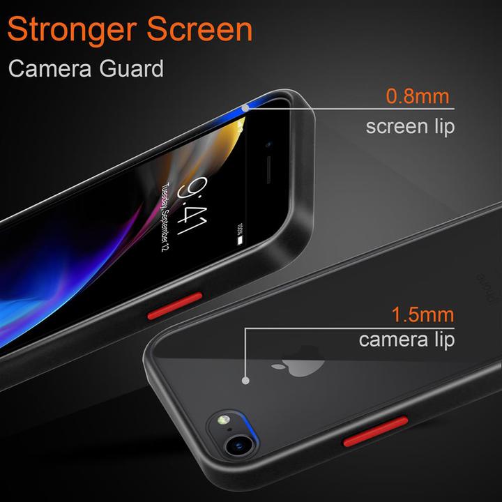 Produktbild Cadorabo Hybrid Matt Cover (Apple iPhone 6, LG G8s)