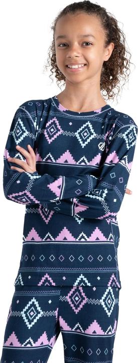 Actual product image Dare2b Childrens/Kids Pow Fair Isle Base Layer Set (140)