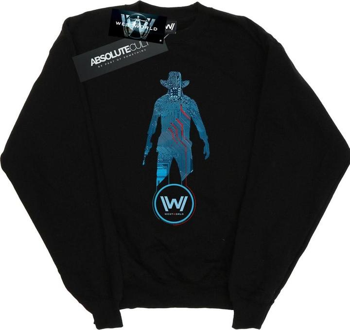 Produktbild Westworld Digital Man In Black Sweatshirt (L)