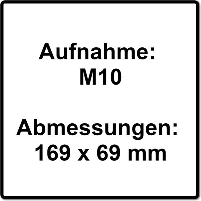 Produktbild Bosch Professional Zubehör EXPERT Handle for Vibration Control M10 Winkelschleifer, 169 x 69 mm