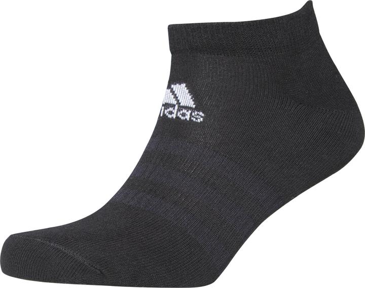 Produktbild adidas 3 Paar Performance No Show Sneaker Socken Unisex Kurzsocke, Farbe:schwarz - weiss - grau, Sock (XL)