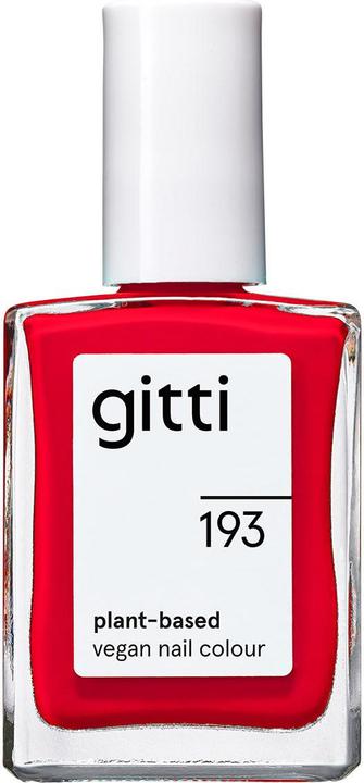Image du produit Gitti no. 193 Nail Polish Power Red (Power Red, Vernis couleur)