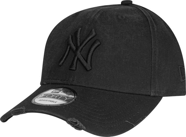 Produktbild New Era 9Forty Strapback Cap - Distressed Ny Yankees Schwarz