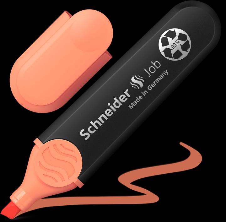 Immagine prodotto Schneider Evidenziatore Job 150 pesca pastello (Pesca, 5 mm, 1 x)