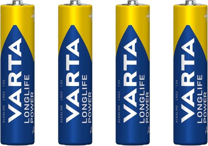 Actual product image Varta long-life power (4 pcs., AAA, 1240 mAh)
