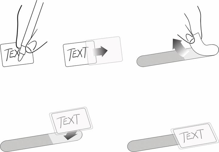 Actual product image Label-the-cable LTC Minir, pack of 10 (Velcro cable ties, 90 mm, 10 pcs.)