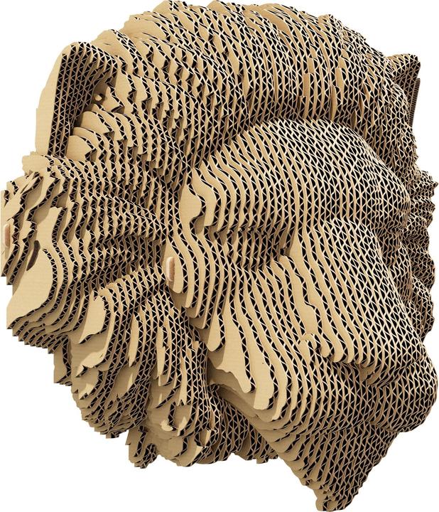 Produktbild Cartonic Löwe - 3D Modell aus Karton