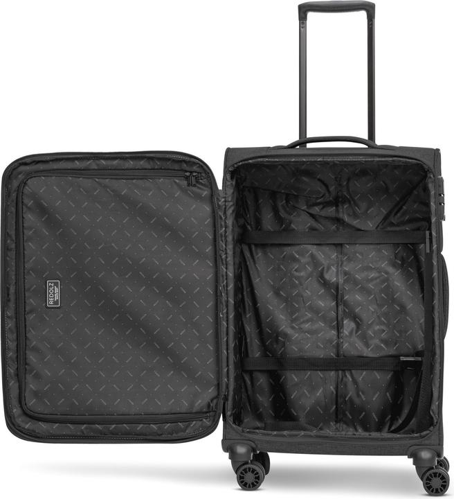 Produktbild Redolz Essentials 12 THREE SET 4-Rollen Kofferset 3-tlg. mit Dehnfalte (201 l, XL (ab 115l))