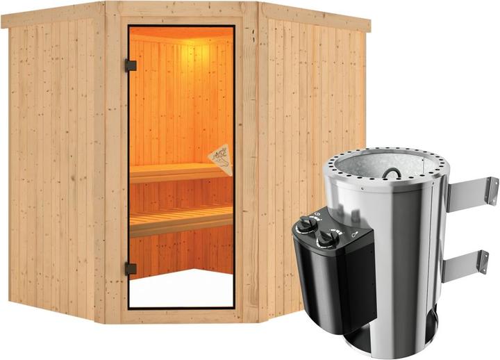 Porta tutto vetro bronzato