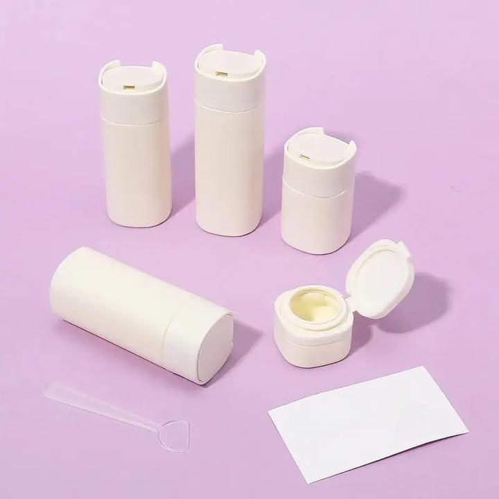Immagine prodotto Swissdetector Set di flaconi cosmetici di lusso - Bianco (Sacchi liquidi)