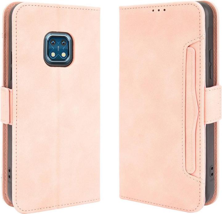 Actual product image Cover-Discount Nokia XR20 - case with many card slots pink (Nokia XR20)